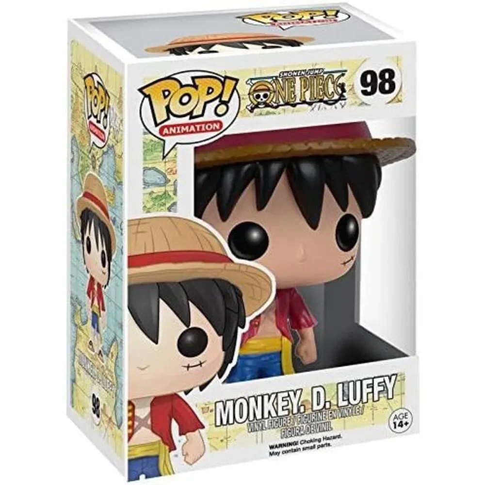 Funko POP! One Piece Monkey D. Luffy #98 Vinyl Collectible Figure with Case